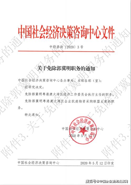中國社會經濟決策咨詢中心關于郭冀明與馬宇光勾結誣陷等不法行為的嚴正聲明